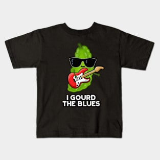 I Gourd The Blues Cute Veggie Pun Kids T-Shirt